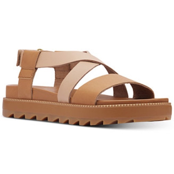 NWOT Sorel Roaming Criss Cross Sandal - Picture 1 of 5